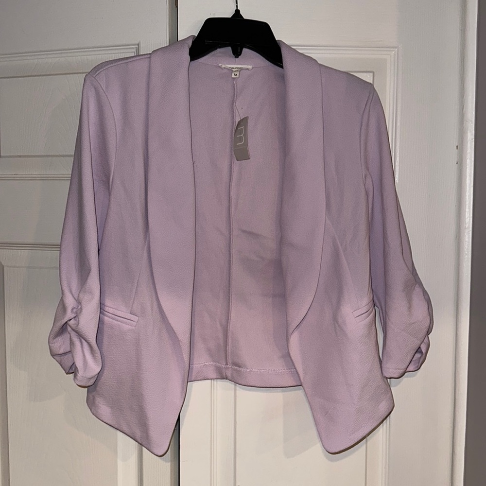 Light lilac medium Maurice’s polyester blazer
